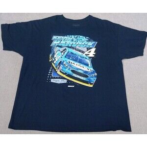 Kevin Harvick #4 Stewart-Haas Racing  Dark Blue 2XL T-shirt NASCAR Pre-owned